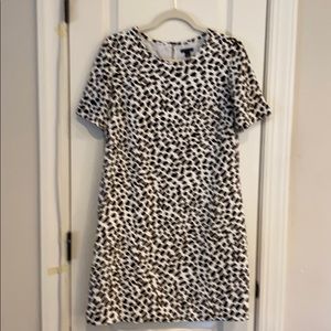 Ann Taylor animal print dress, size 8